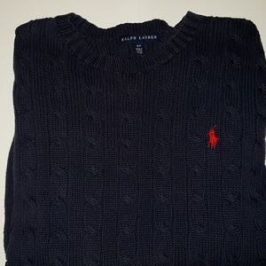 Ralph Lauren Navy Blue Cardigan